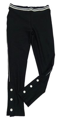 Černé melírované sportovní legíny Next