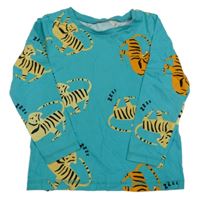 Azurové triko s tygry George