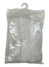 Nové - 10x bílé kalhotky Primark