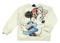 Nové - Smetanová mikina s Minnie Primark