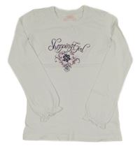 Bílé triko s potiskem TCM