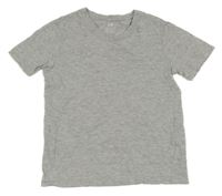 Šedé melírované tričko H&M