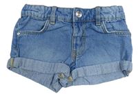 Světlemodré riflové kraťasy Denim Co.