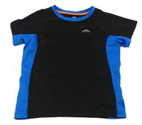 Černo-modré sportovní tričko H&M