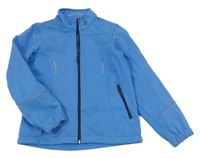 Modrá softshellová bunda Crane