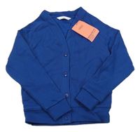 Nové - Safírová propínací mikina M&S