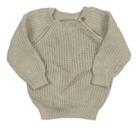 Světlešedý vzorovaný svetr Primark