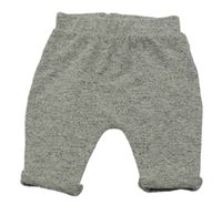 Šedé melírované tepláky s tygrem Topomini