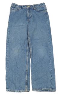 Světlemodré loose fit rifle H&M