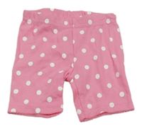 Růžové puntíkaté kraťasy Carter's