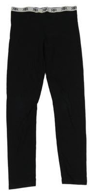 Černé legíny s logy River Island