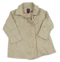 Béžový plátěný jarní kabátek GAP