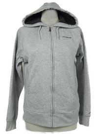 Dámská šedá propínací mikina s kapucí La Gear 