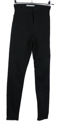 Dámské černé skinny rifle Topshop vel. 26