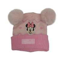 Světlerůžová čepice s Minnie Primark