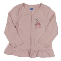 Světlerůžový cardigan s botičkami George
