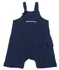 Tmavomodrý kraťasový overal Matalan