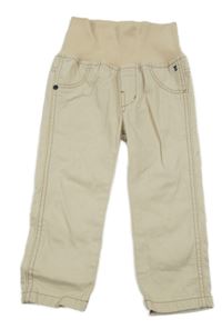 Béžové jogger rifle s úpletovým pasem Esprit