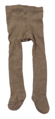 Hnědé punčocháče H&M