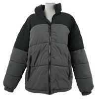 Pánská šedo-černá šusťáková zimní bunda Easy