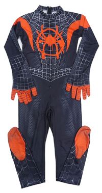 Kostým - Černo-červený overal s pavoukem - Spiderman