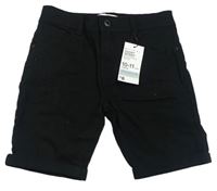 Černé riflové kraťasy Denim Co.