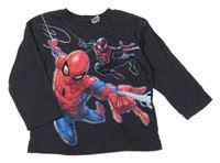 Antracitové triko se Spiderman H&M