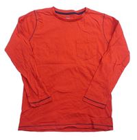 Červené triko s kapsičkou Cool club