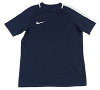 Tmavomodré funkční sportovní tričko Nike 