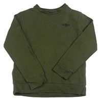 Khaki mikina s mouchou River Island