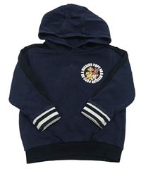 Tmavomodrá mikina s Paw Patrol a kapucí 