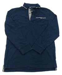 Petrolejové polo triko F&F