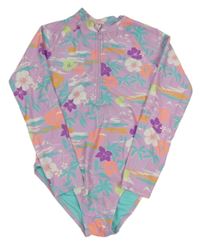 Lila plavkové body s květy M&S