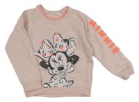 Světlerůžová mikina s Minnie M&S