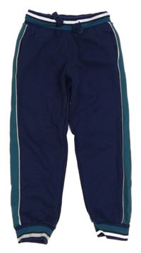 Tmavomodré tepláky s proužky Pocopiano