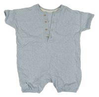 Světlemodrý kraťasový overal George 