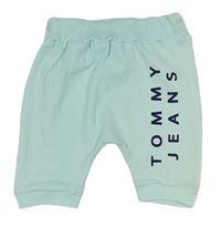 Mátové turecké tepláky s logem Tommy Jeans