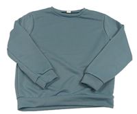 Modrošedá mikina SHEIN