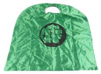 Kostým - Zeleno/červený saténový oboustranný plášť - Avengers