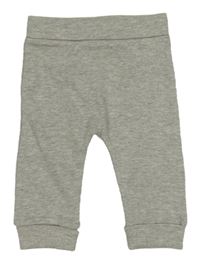 Šedé melírované žebrované turecké tepláky George