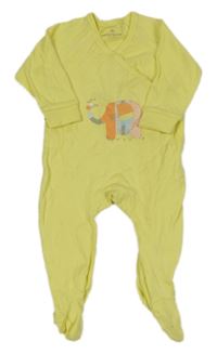 Žlutý overal se sloníkem naturaline