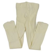 Smetanové punčocháče H&M