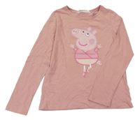 Světlerůžové triko s Peppa Pig H&M