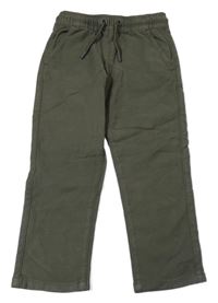 Khaki chino kalhoty Tu