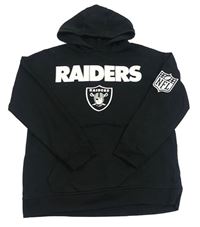 Černá fotbalová mikina s kapucí - Las Vegas Raiders Primark