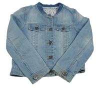 Modrá riflová bunda Nutmeg