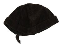 Hnědá manšestrová čepice Zara