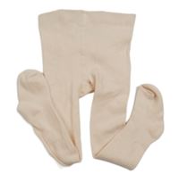 Růžové punčocháče s krajkovými volánky