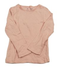 Starorůžové žebrované spodní triko F&F