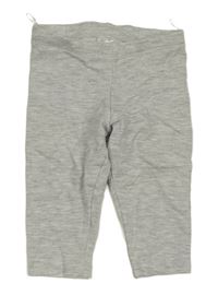 Světlešedé melírované teplé legíny C&A